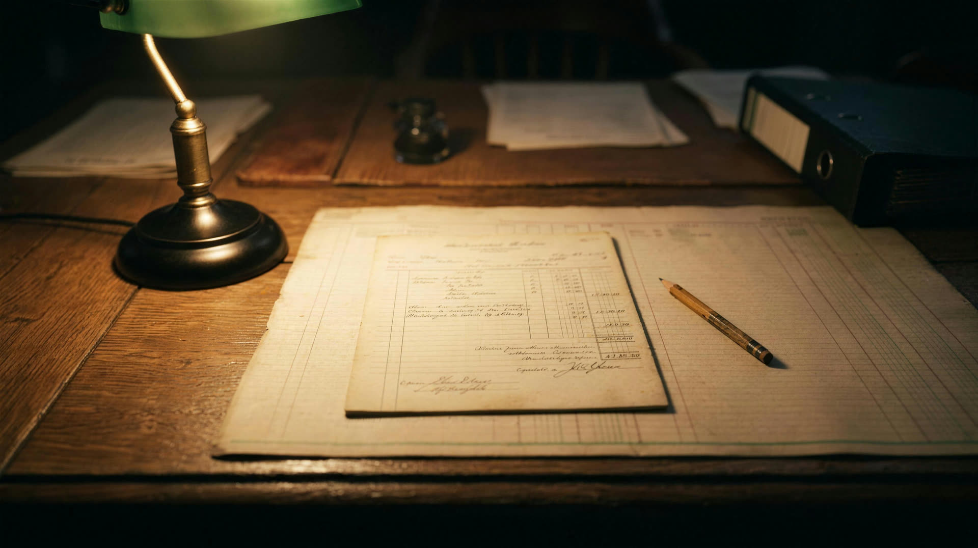 A drafted application awaiting the founder’s signature before submission